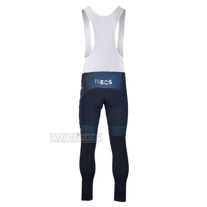 2023 Cycling Jersey Ineos Grenadiers Red Long Sleeve and Bib Short
